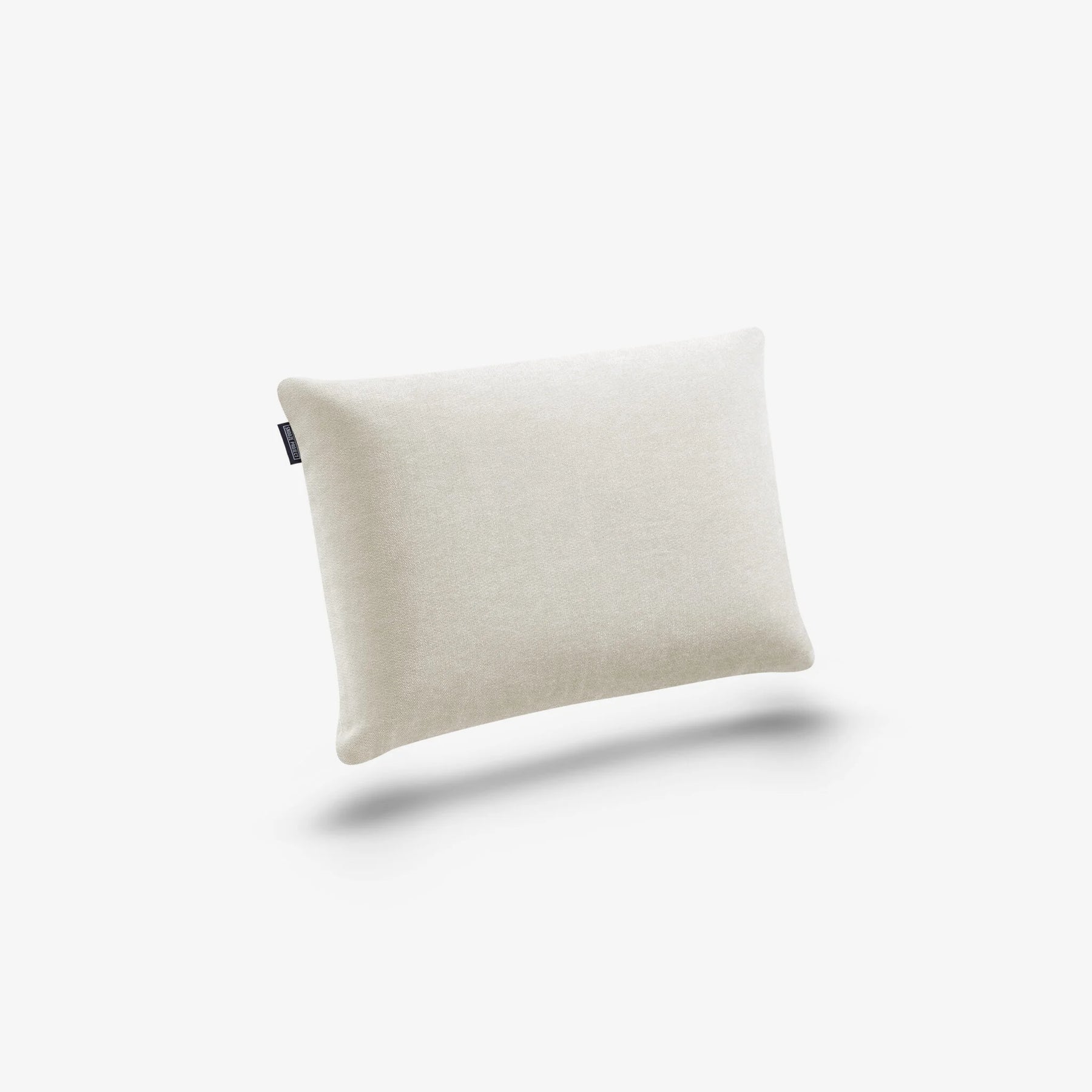 Levi Viscoschaum Deko-Kissen mit Schlaffunktion Stoff: Teddy-Cord / Soft-Canvas