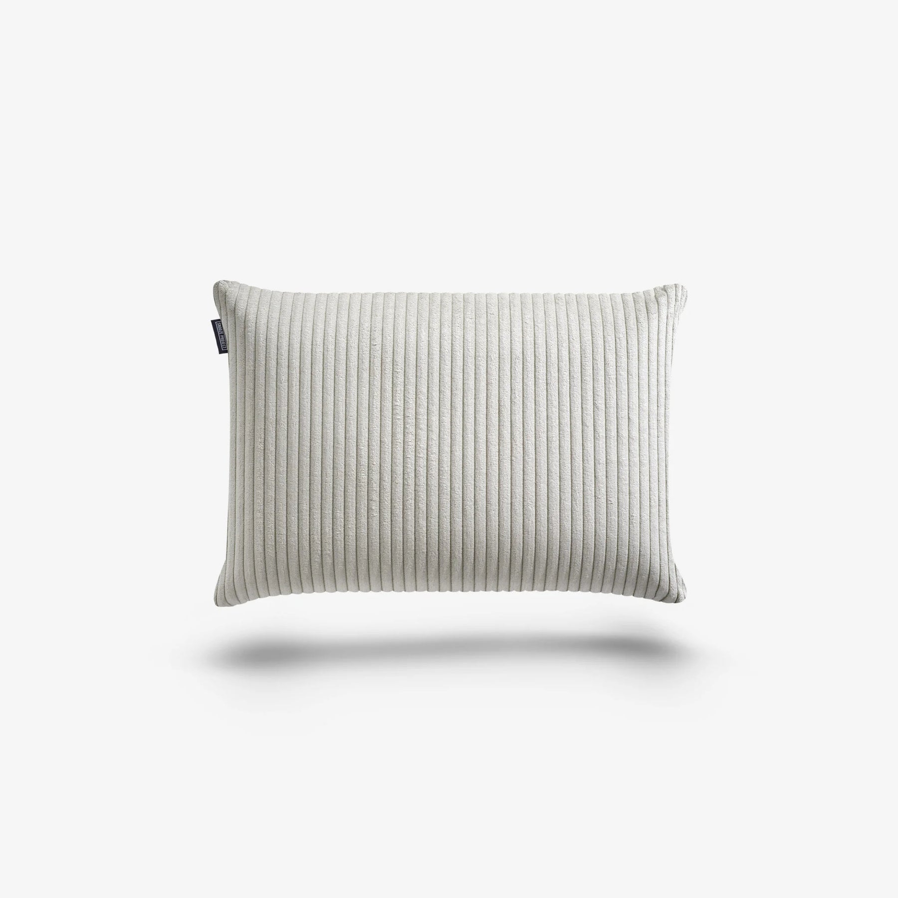 Levi Viscoschaum Deko-Kissen mit Schlaffunktion Stoff: Teddy-Cord / Soft-Canvas