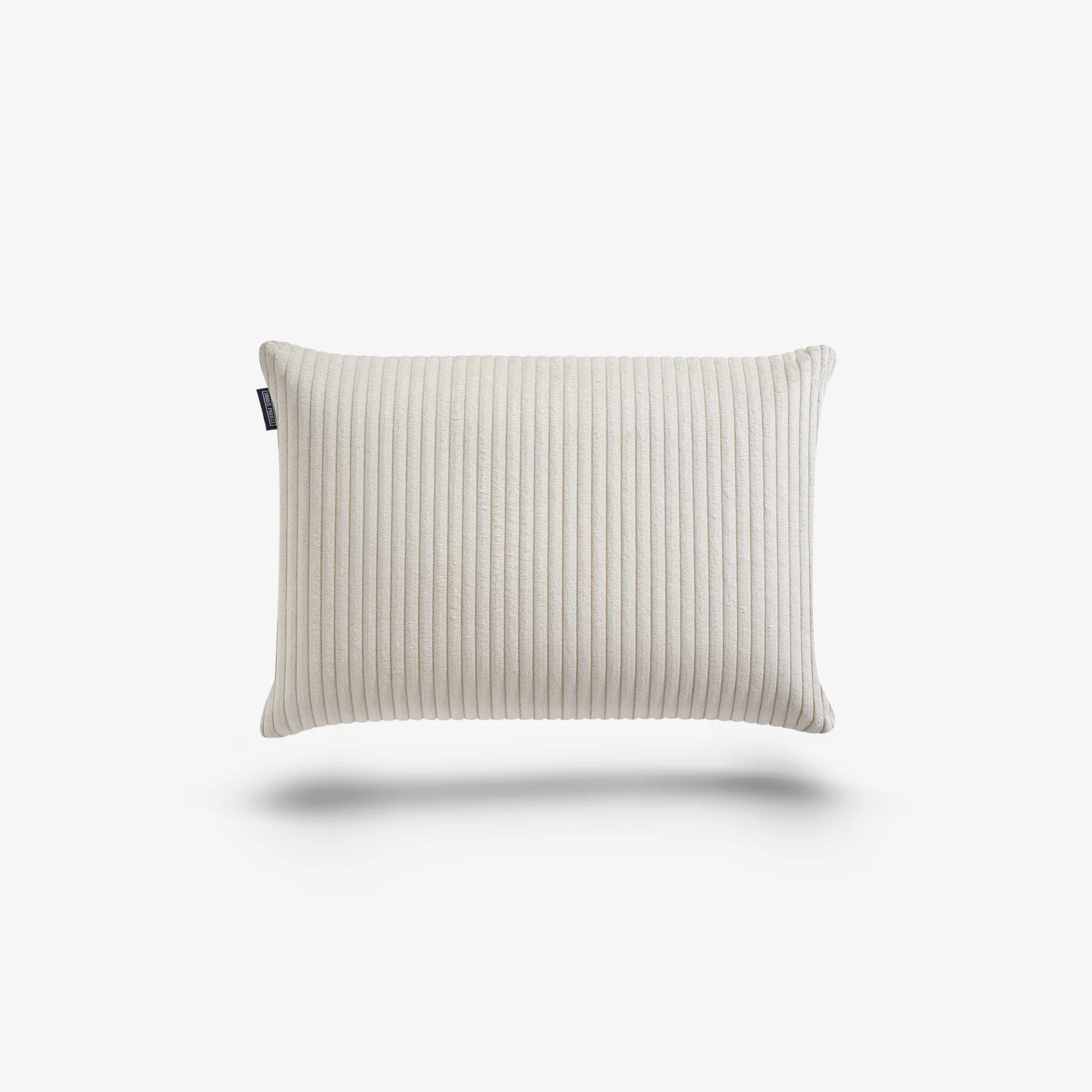 Levi Viscoschaum Deko-Kissen mit Schlaffunktion Stoff: Teddy-Cord / Soft-Canvas